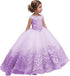 Champagne Princess Dress Dresses Little Palace Store 2T Lavender